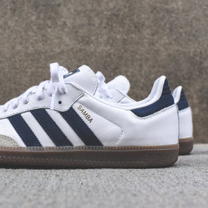 navy sambas