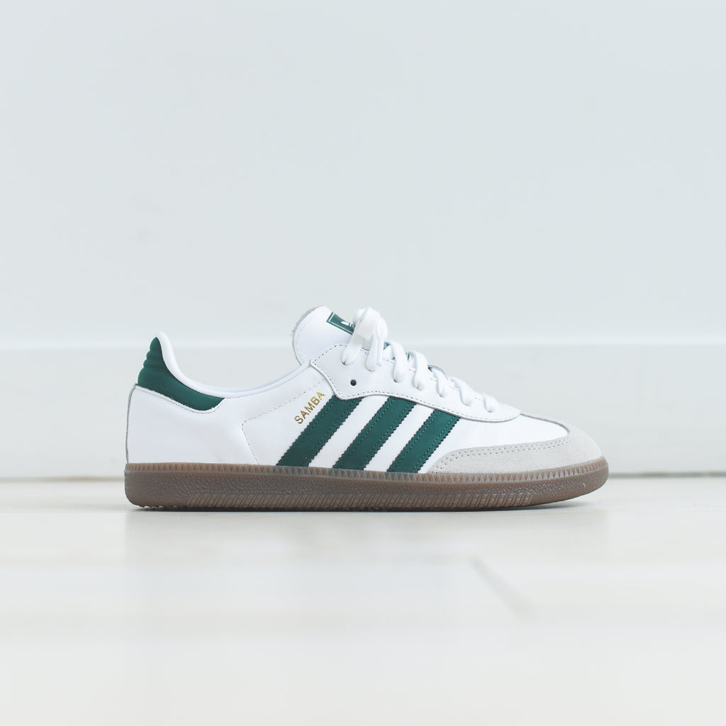 adidas Originals Samba - White / Collegiate Green – Kith