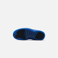 retro 12 black racer blue