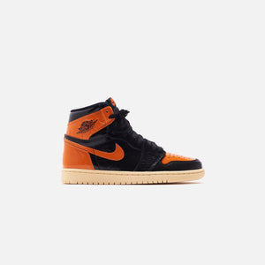 orange jordan 1 grade school