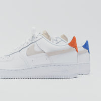 air force 1 07 trainers white platinum tint game royal red
