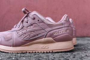 tênis asics gel lyte iii peach beige peach beige feminino