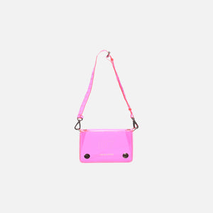 pink pvc bag