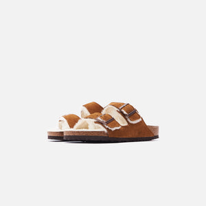 birkenstock arizona shearling mink