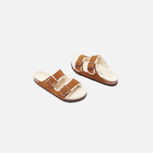 birkenstock arizona shearling mink