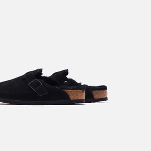 Birkenstock Boston Shearling - Black – Kith