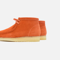 burnt orange wallabees