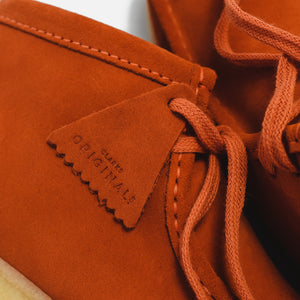 burnt orange wallabees