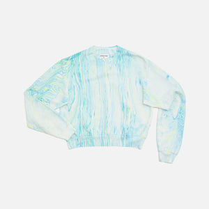 Cotton Citizen Milan Crewneck - Neon Blue Marble – Kith