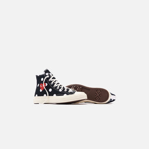 koks fritaget Trunk bibliotek Converse x Comme des Garçons CDG Play Chuck Taylor High - Polka Dot / – Kith