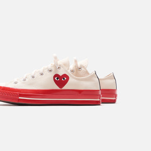 Converse x Comme des Garçons CDG Play Sole Top - Off White – Kith