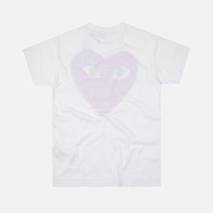 white tee with red heart