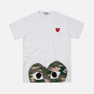 comme des garcons heart tee