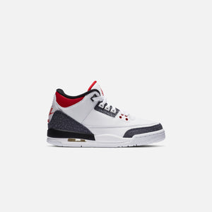 jordan 3 red grade school