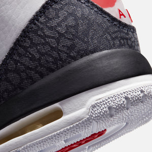 Nike Grade School Air Jordan 3 Retro Se White Fire Red Black Kith