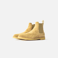 common projects chelsea boot tan suede