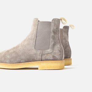 common projects chelsea boots grey