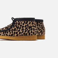 leopard print wallabees