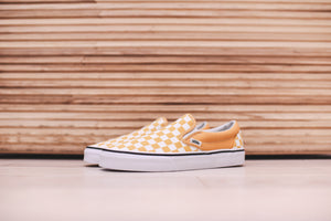 ochre vans slip on