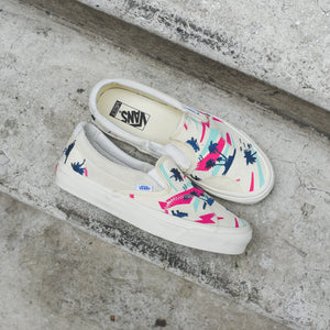 embroidered slip on vans