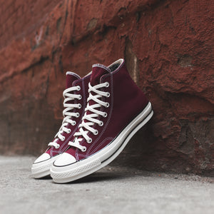 maroon and white converse