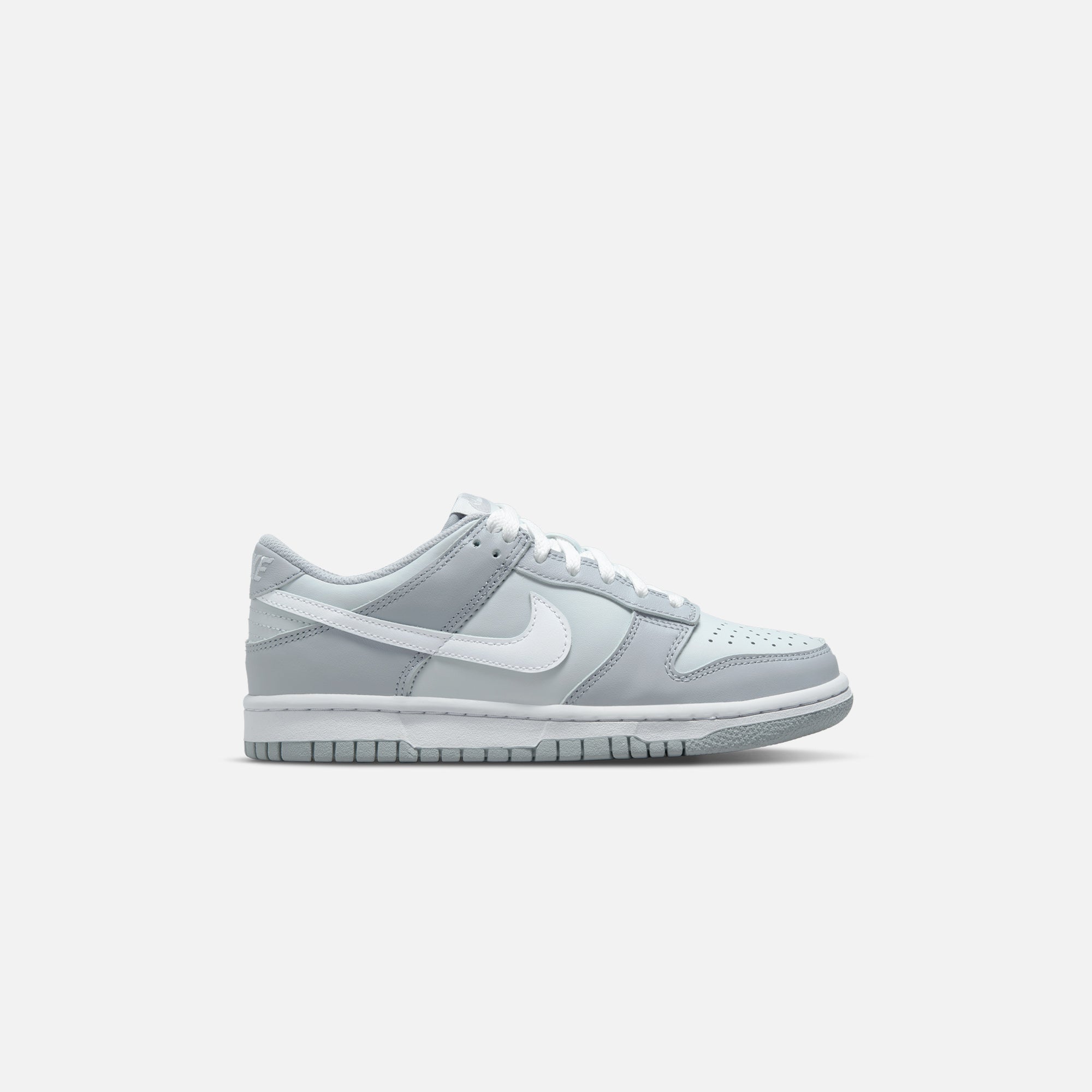 Nike GS Dunk Low - Pure Platinum / White / Wolf Grey