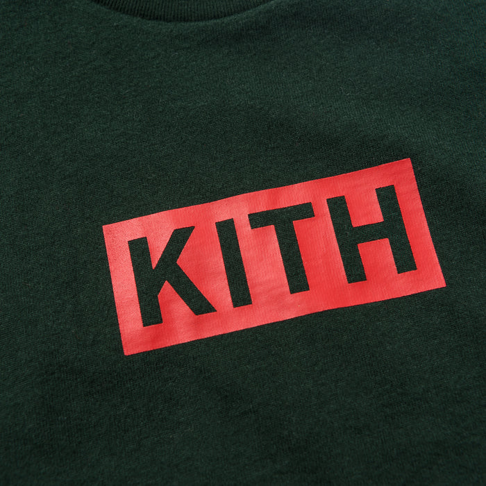 Kith Kids Classic Logo Tee - Forest Green