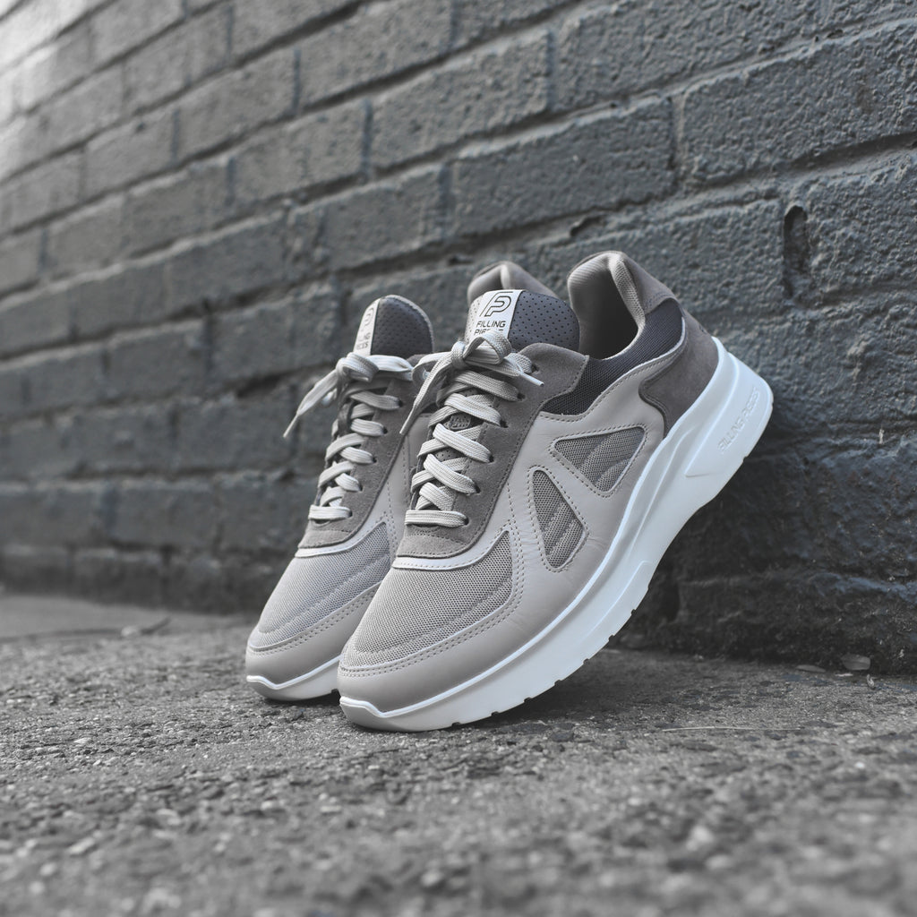 Filling Pieces Race Runner Jet Vesta - Grey / White – Kith