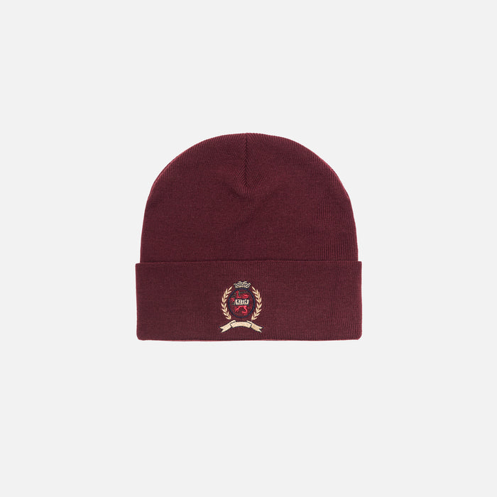 Kith x Tommy Hilfiger Crest Beanie - Burgundy