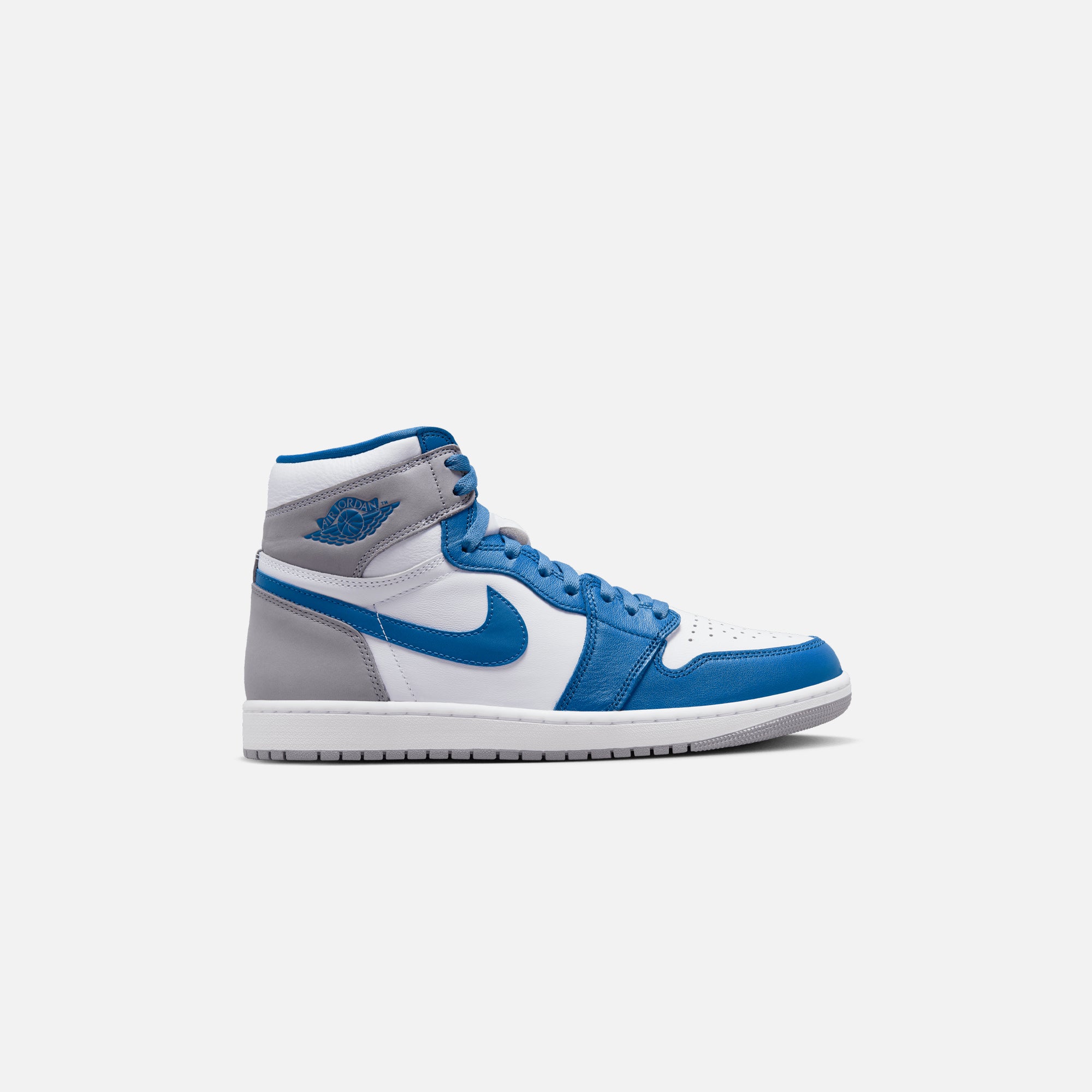 Nike Jordan 1 Retro High OG - True Blue / White / Cement Grey – Kith