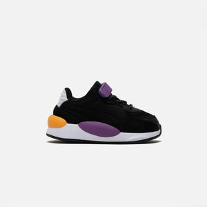 black and purple puma shoes