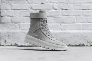 fear of god military sneaker grey