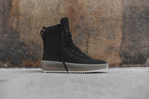 fear of god black military sneakers
