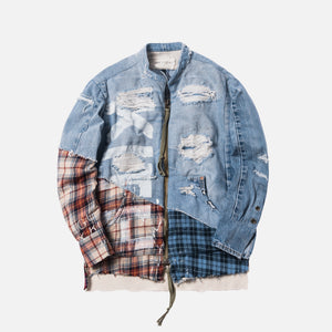 denim flannel shirt