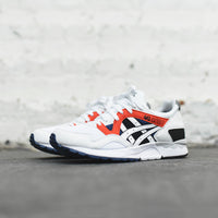 asics gel lyte v white orange