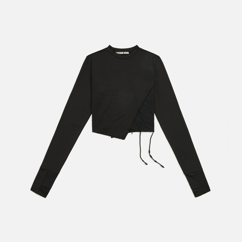 Hyein Seo Twisted L/S Top - Black – UhfmrShops