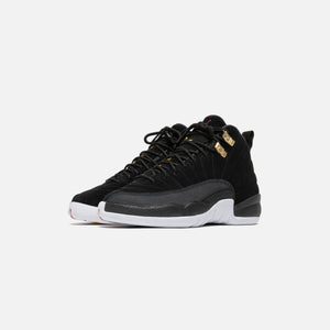 black white taxi varsity red jordan 12