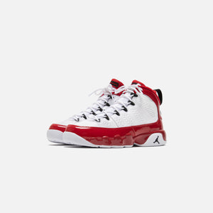 air jordan 9 red and white