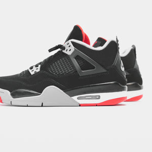 air jordan 4 retro black cement grey fire red