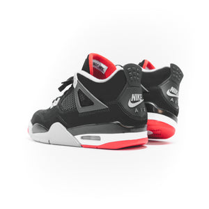 air jordan 4 black cement grey fire red