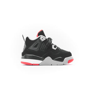 jordan retro 4 black cement grey fire red