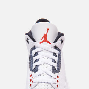 Nike Air Jordan 3 Retro Se White Fire Red Black Kith