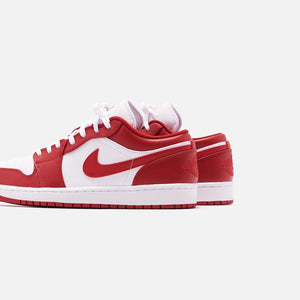 nike air jordan 1 low red white