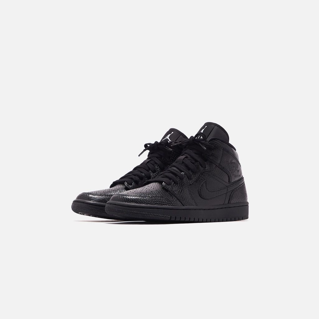 Nike WMNS Air Jordan 1 Mid - Black – Kith