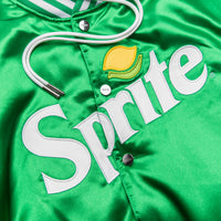 Kith x Sprite Satin Hooded Varsity Jacket - Green