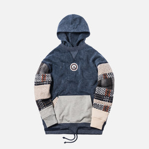 kith patchwork hoodie