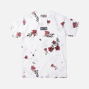 Kith Floral Classic Logo Tee