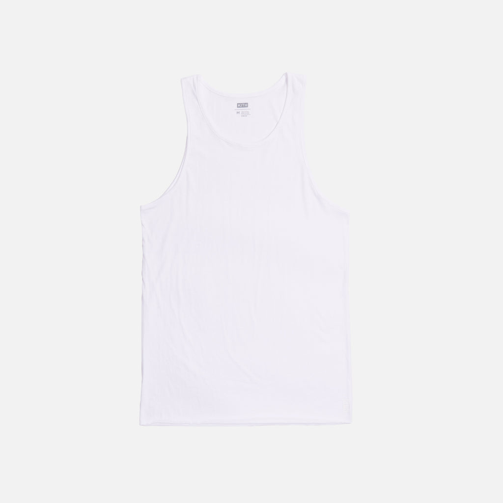 Kith Tank 3-Pack - White / Light Heather Grey / Black