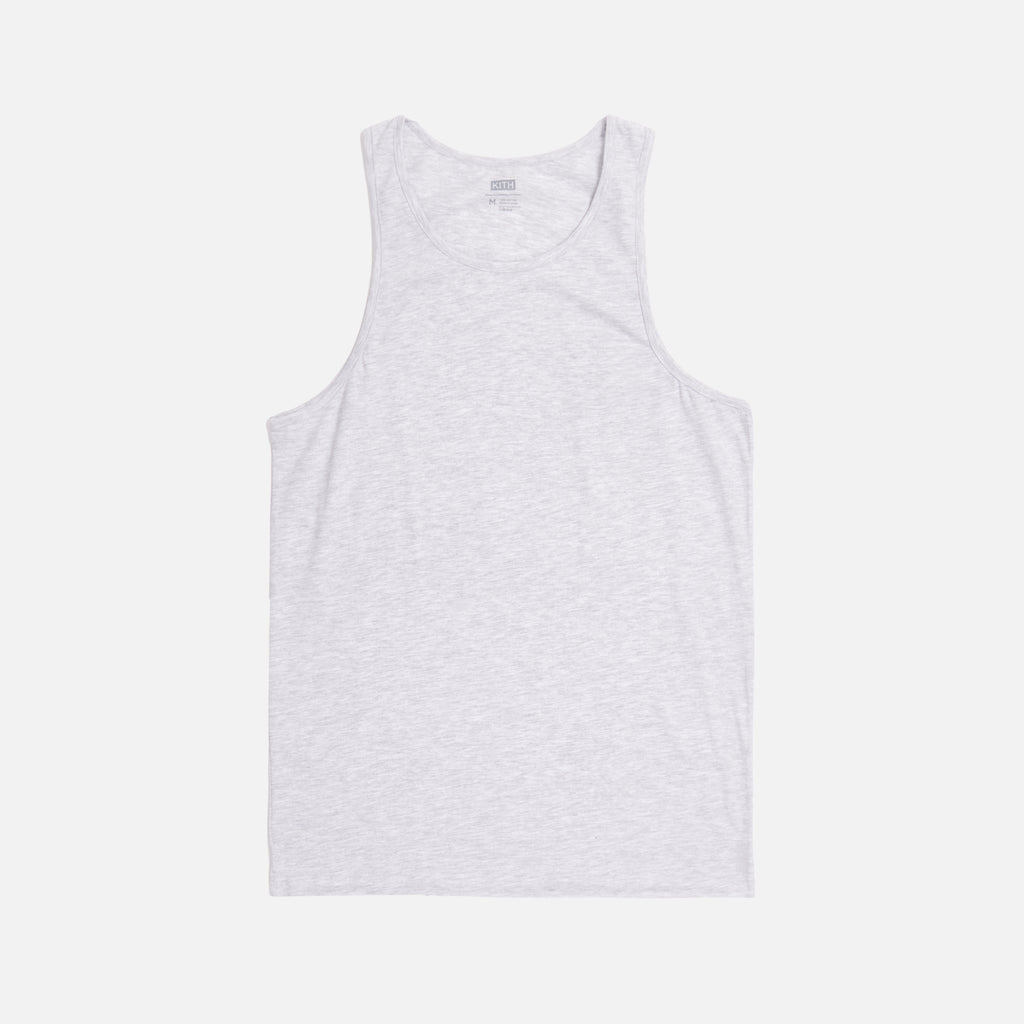 Kith Tank 3-Pack - White / Light Heather Grey / Black