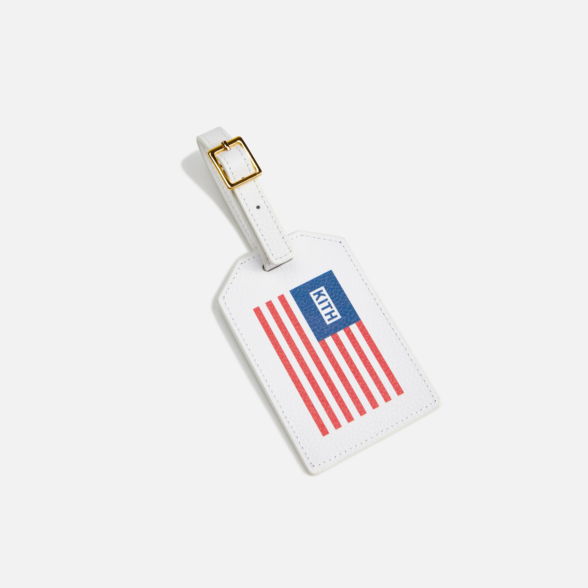 Kith for Team USA & Away Luggage Tag American Flag - White